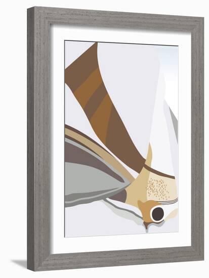 Abstract Moth-Belen Mena-Framed Giclee Print