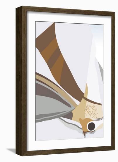 Abstract Moth-Belen Mena-Framed Giclee Print