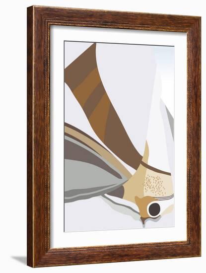 Abstract Moth-Belen Mena-Framed Giclee Print