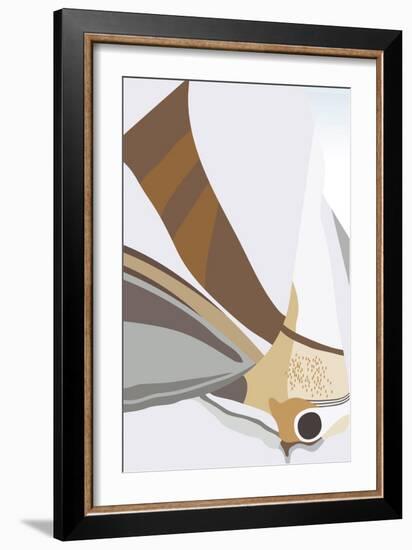 Abstract Moth-Belen Mena-Framed Giclee Print