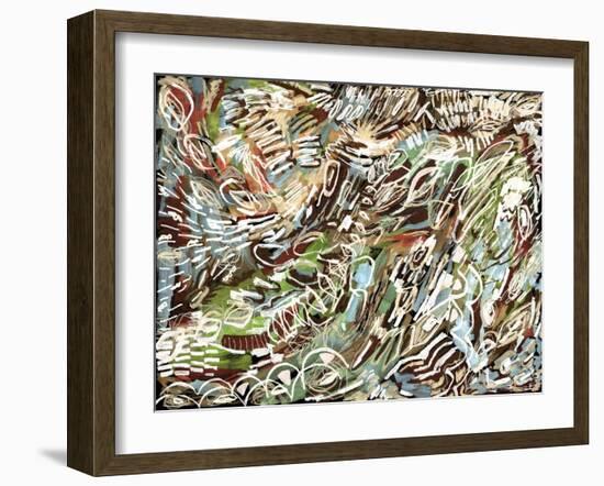 Abstract Motions II-Nikki Galapon-Framed Art Print