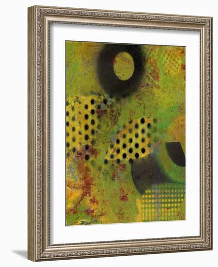 Abstract Movement I-Ricki Mountain-Framed Art Print