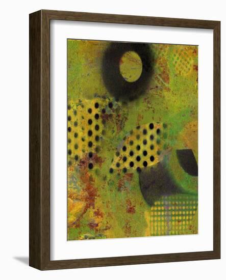 Abstract Movement I-Ricki Mountain-Framed Art Print