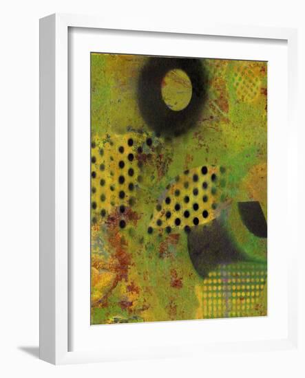 Abstract Movement I-Ricki Mountain-Framed Art Print