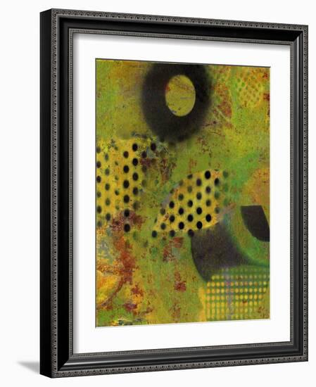 Abstract Movement I-Ricki Mountain-Framed Art Print