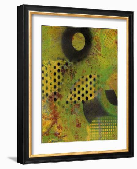 Abstract Movement I-Ricki Mountain-Framed Art Print