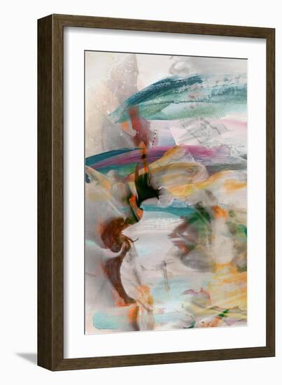 Abstract Movement I-Sisa Jasper-Framed Art Print