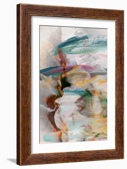 Abstract Movement I-Sisa Jasper-Framed Art Print