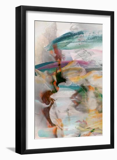 Abstract Movement I-Sisa Jasper-Framed Art Print