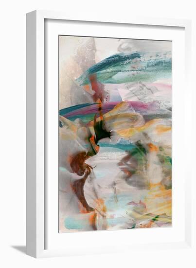 Abstract Movement I-Sisa Jasper-Framed Art Print