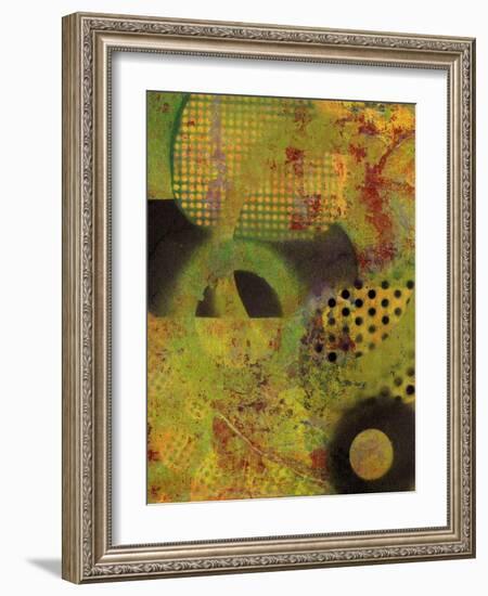 Abstract Movement II-Ricki Mountain-Framed Art Print