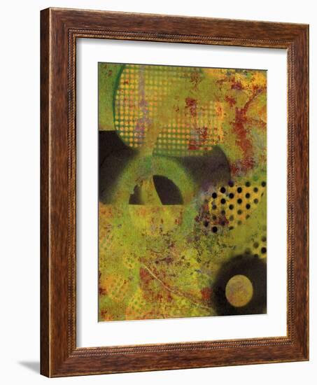 Abstract Movement II-Ricki Mountain-Framed Art Print