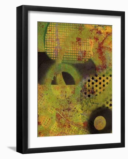 Abstract Movement II-Ricki Mountain-Framed Art Print