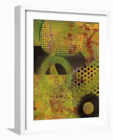 Abstract Movement II-Ricki Mountain-Framed Art Print