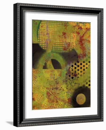 Abstract Movement II-Ricki Mountain-Framed Art Print