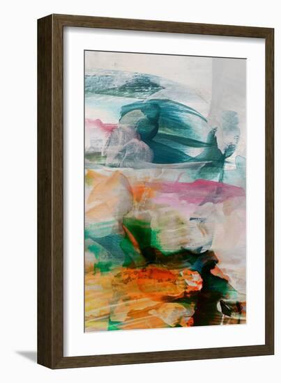 Abstract Movement II-Sisa Jasper-Framed Art Print