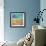 Abstract Multicolored-Patricia Pinto-Framed Art Print displayed on a wall