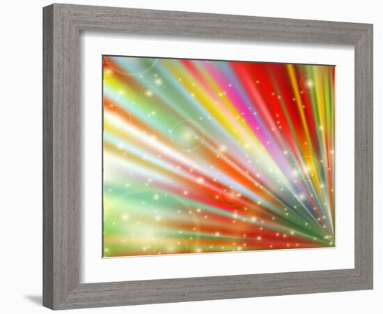 Abstract Multicolored-epic44-Framed Art Print