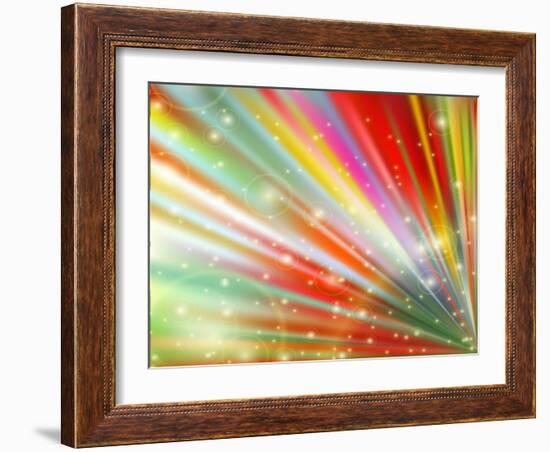 Abstract Multicolored-epic44-Framed Art Print