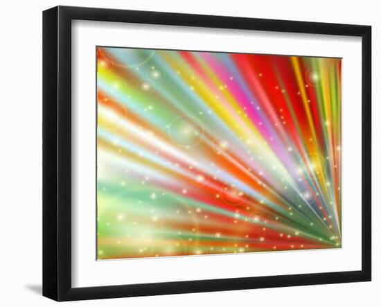 Abstract Multicolored-epic44-Framed Art Print