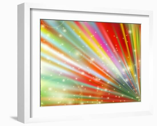 Abstract Multicolored-epic44-Framed Art Print