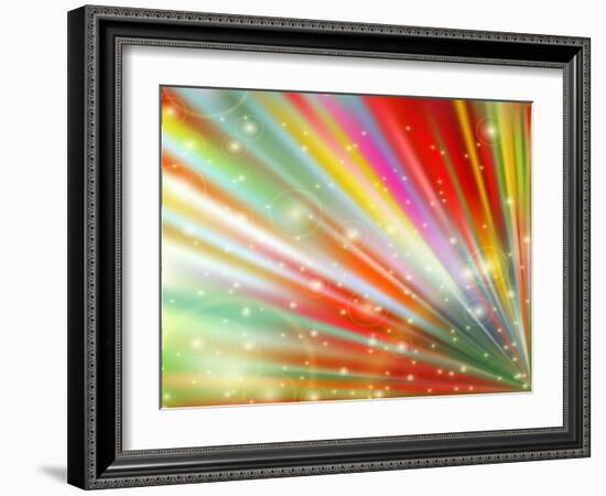 Abstract Multicolored-epic44-Framed Art Print