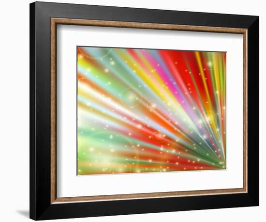 Abstract Multicolored-epic44-Framed Art Print