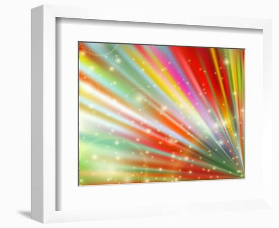 Abstract Multicolored-epic44-Framed Art Print