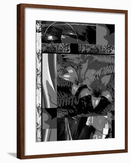 Abstract Nature Walk-Ruth Palmer-Framed Art Print