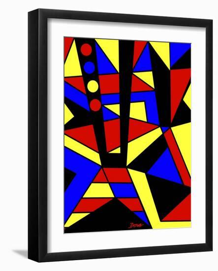 Abstract No.13-Diana Ong-Framed Giclee Print