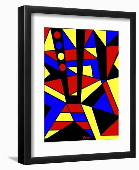 Abstract No.13-Diana Ong-Framed Giclee Print