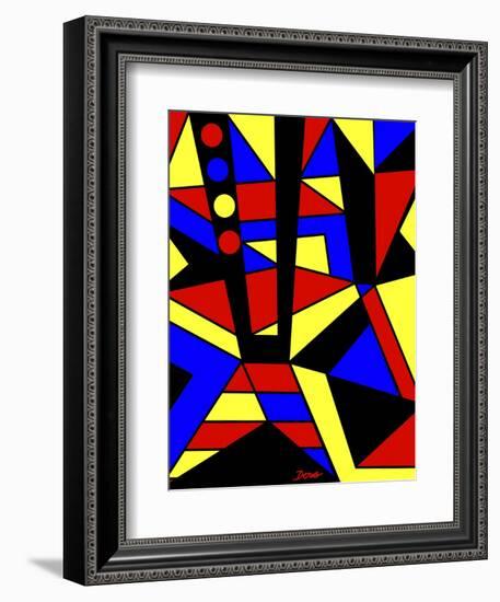 Abstract No.13-Diana Ong-Framed Giclee Print