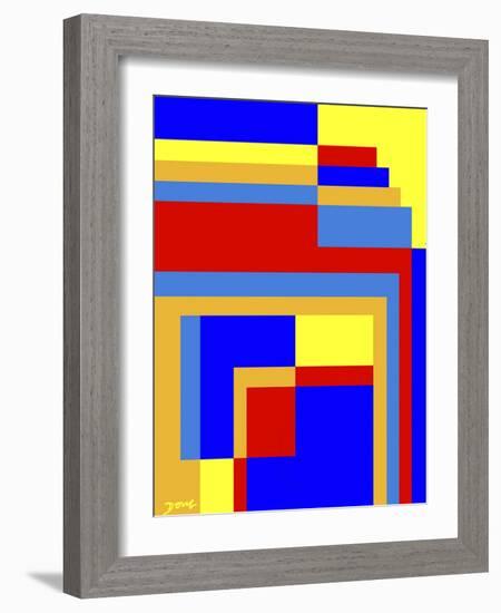 Abstract No.6-Diana Ong-Framed Giclee Print