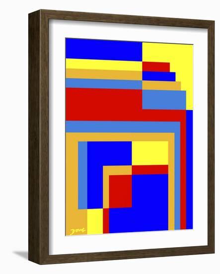 Abstract No.6-Diana Ong-Framed Giclee Print