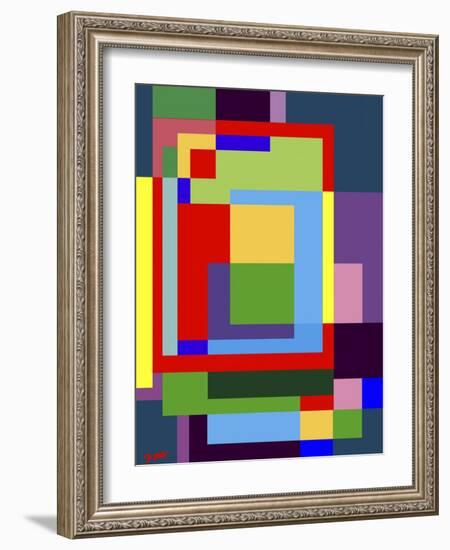 Abstract No.7-Diana Ong-Framed Giclee Print