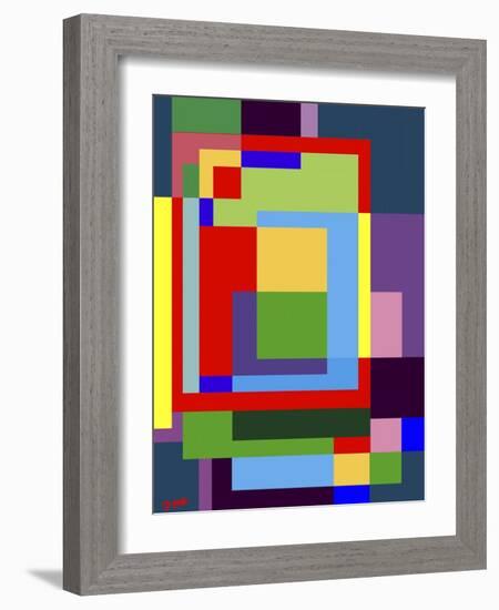 Abstract No.7-Diana Ong-Framed Giclee Print