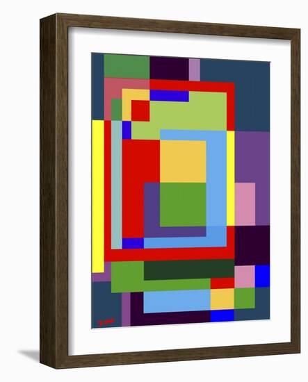 Abstract No.7-Diana Ong-Framed Giclee Print