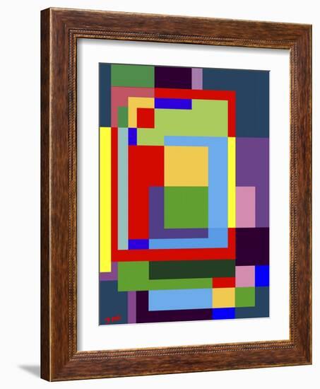 Abstract No.7-Diana Ong-Framed Giclee Print