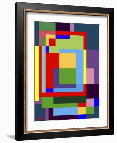 Abstract No.7-Diana Ong-Framed Giclee Print