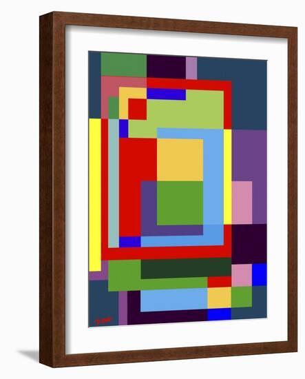 Abstract No.7-Diana Ong-Framed Giclee Print