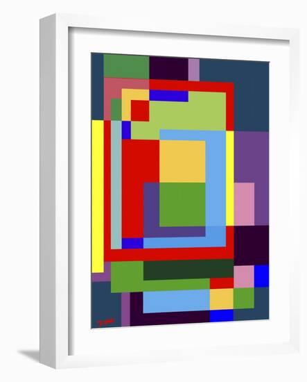 Abstract No.7-Diana Ong-Framed Giclee Print