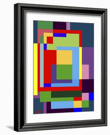 Abstract No.7-Diana Ong-Framed Giclee Print