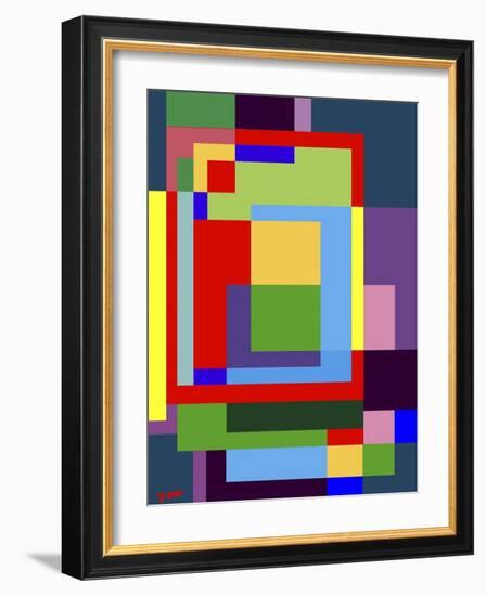 Abstract No.7-Diana Ong-Framed Giclee Print