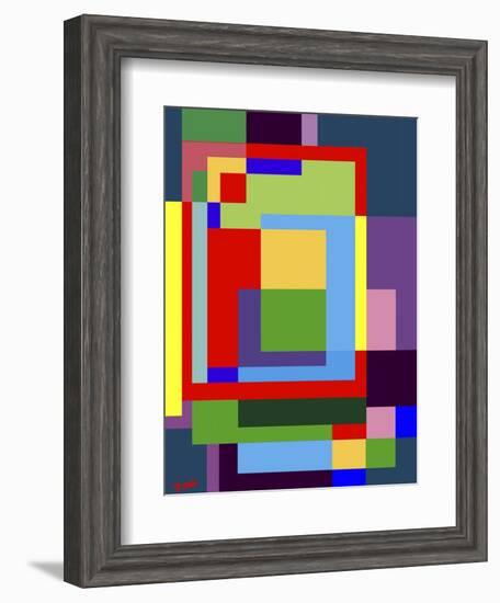 Abstract No.7-Diana Ong-Framed Giclee Print