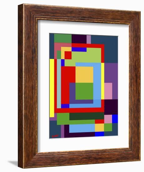 Abstract No.7-Diana Ong-Framed Giclee Print