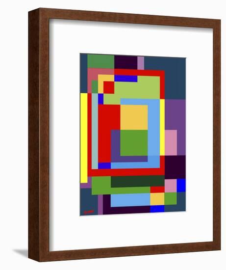 Abstract No.7-Diana Ong-Framed Premium Giclee Print