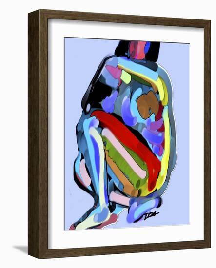 Abstract No.8-Diana Ong-Framed Giclee Print