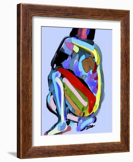 Abstract No.8-Diana Ong-Framed Giclee Print