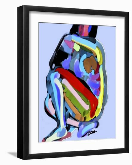 Abstract No.8-Diana Ong-Framed Giclee Print