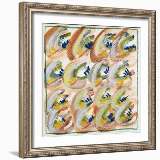 Abstract No.8-Marilee Whitehouse Holm-Framed Giclee Print
